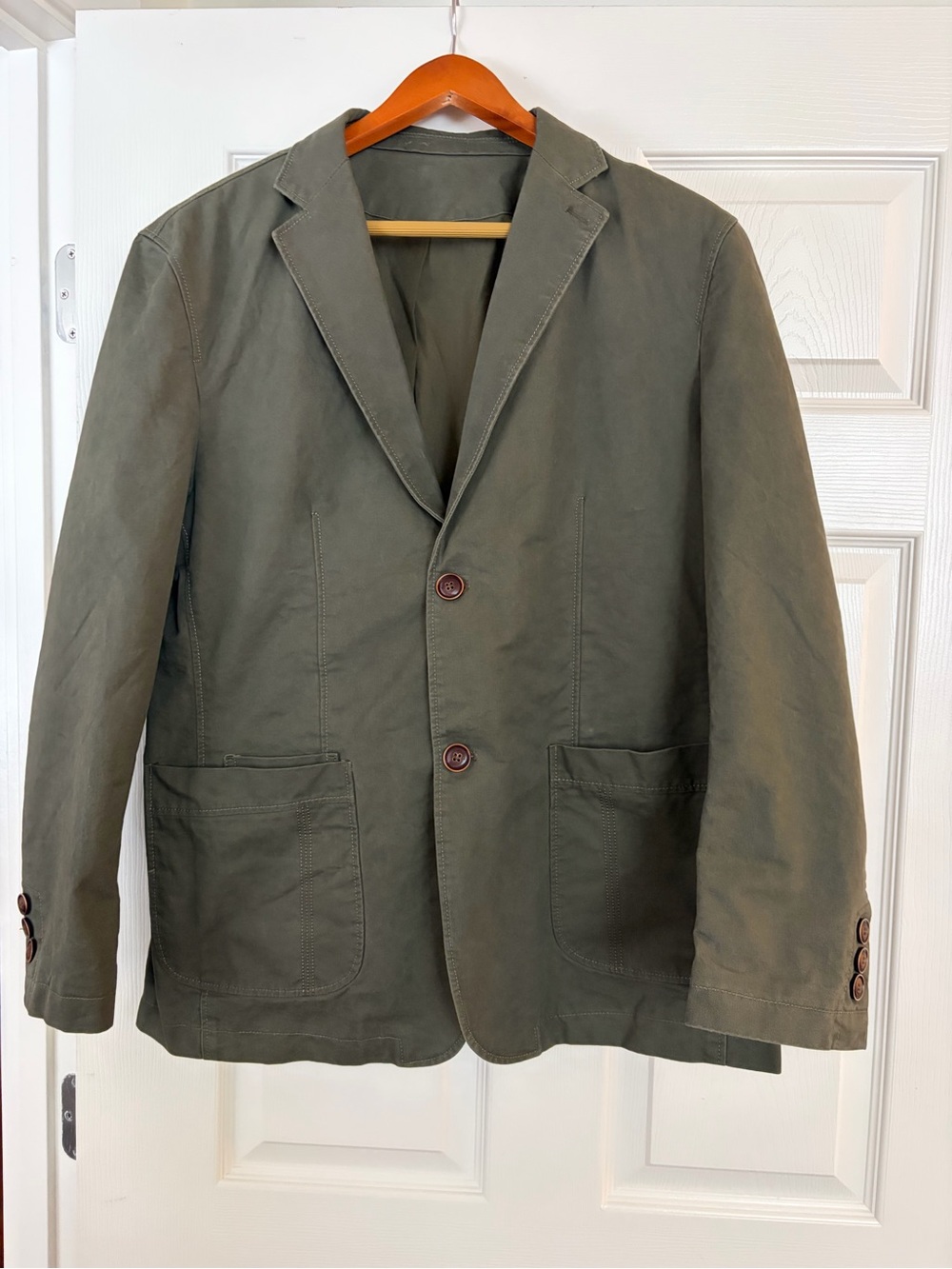 New Men's Olive Green Blazer